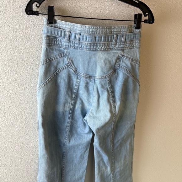 Stoned Immaculate Waiting For the Sun Bell Bottom Jeans Topanga Denim Women’s 27 - Picture 14 of 16